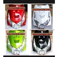 tameng depan satu set lampu Honda beat karbu variasi warna
