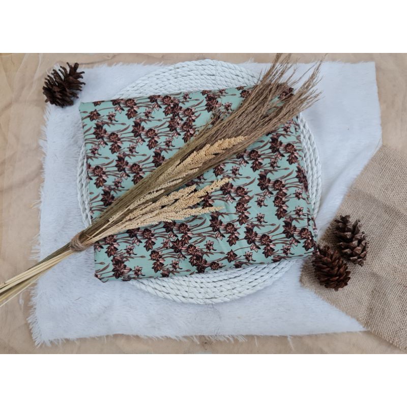 Kain Katun Jepang Design Bunga / Katun Jepang / Katun Jepang Motif / Katun Motif