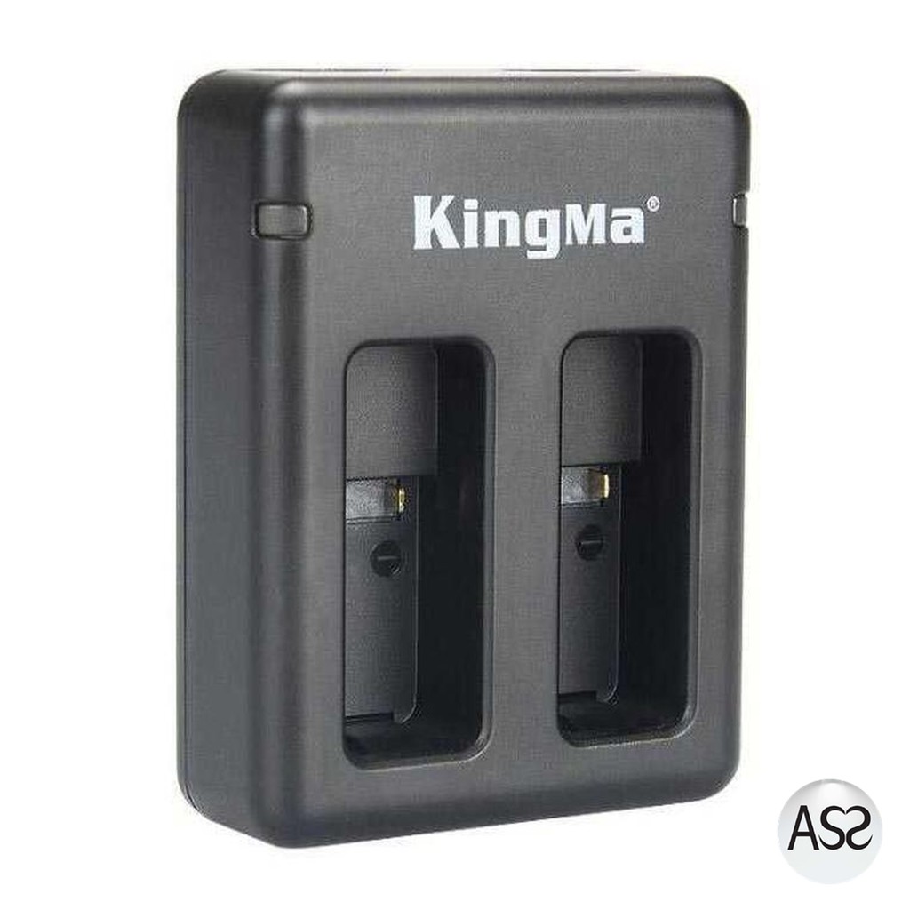 ASS Shop - KingMa Charger Baterai USB Type C 2 Slot GoPro Hero 5/6/7 - BM042