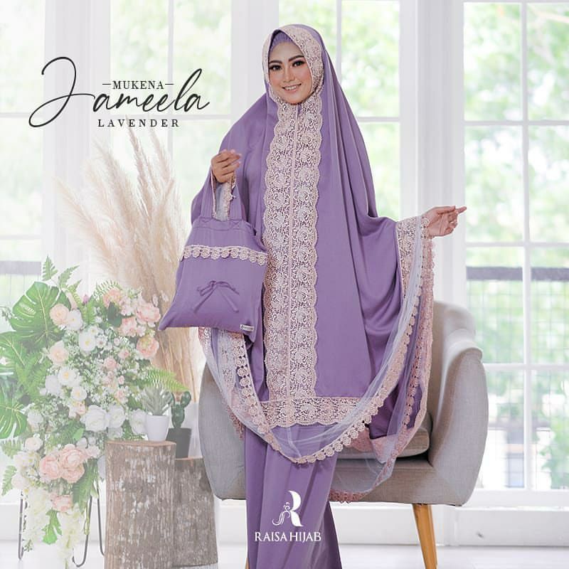 Mukena Jameela premium sultan by Raisa hijab