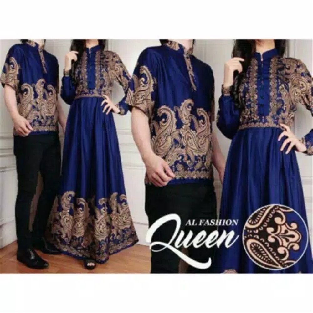 Unik Busana muslimah wanita syari couple queen fashion cewek muslim original Diskon