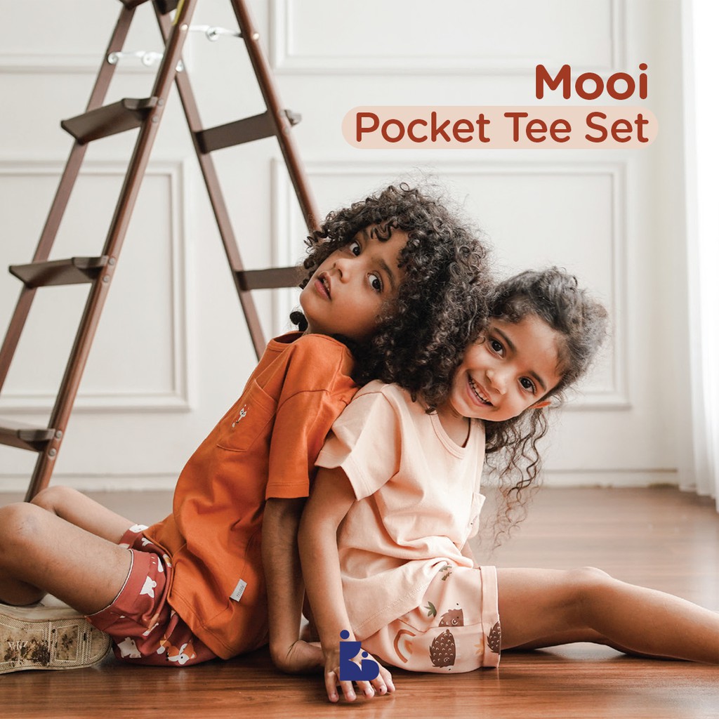 Mooi Pocket Tee Set (New Motif)