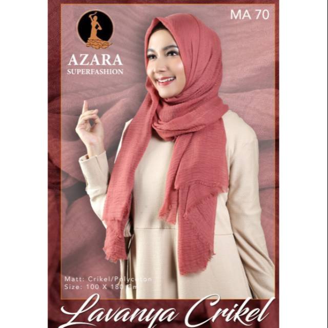 Pashmina Azara Lavanya Crinkle / Pasmina