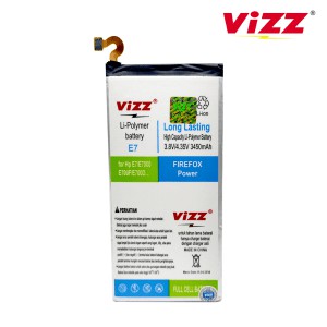 BATERAI VIZZ SAMSUNG E7 / E700 BATERE BATRE DOUBLE POWER