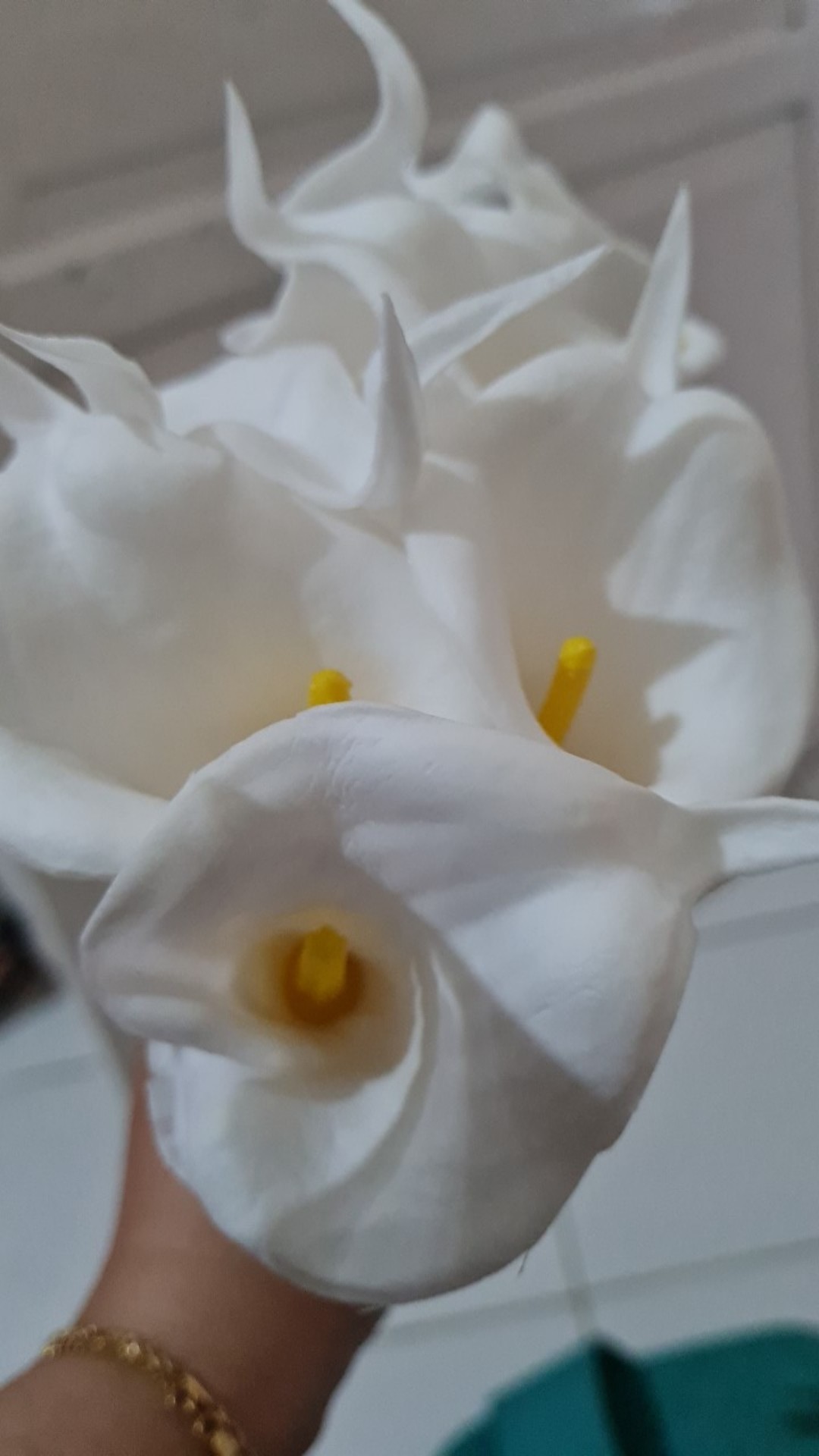 Bunga Lily Latex / Artificial Calla Lily (harga Per Tangkai)