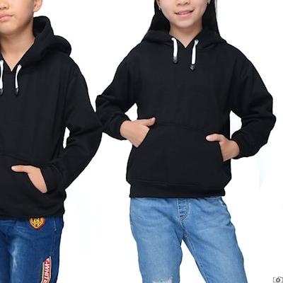 ✳ DISTRO GENESIS Jaket Hoodie Hudi Anak Cewek Cowok Polos Usia 5 6 7 8 9 10 11 12 Tahun Warna Kuning