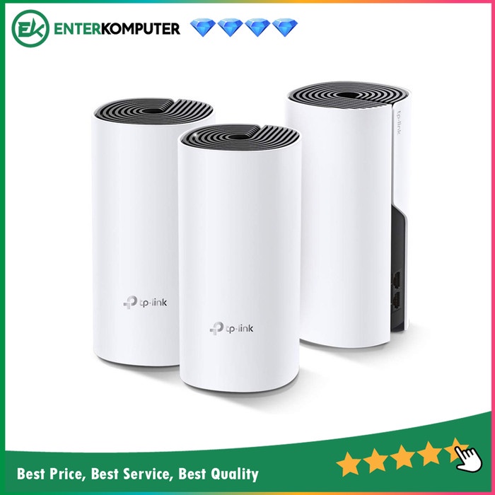 TP - Link AC1200 Whole Home Mesh Wi-Fi System - Deco M4 (3-Pack)