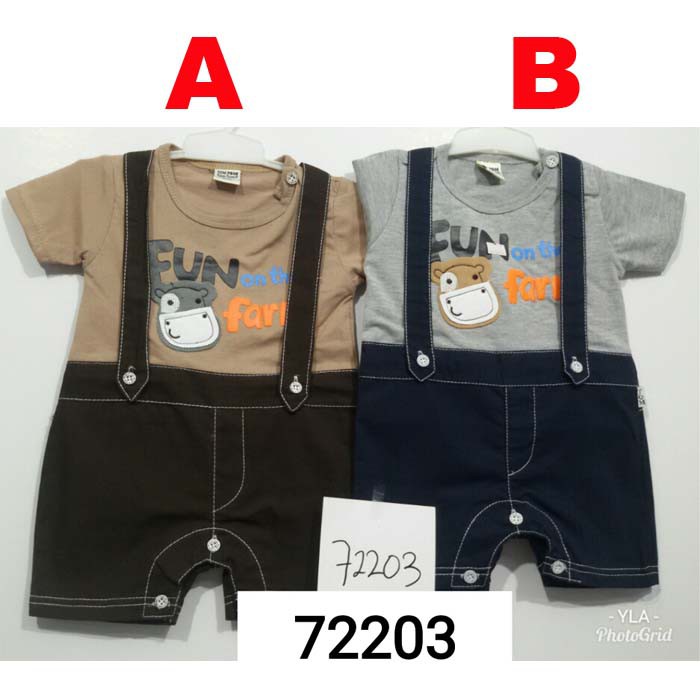 BAJU BAYI LAKI LAKI ROMPER BAYI LUCU Fun Tom