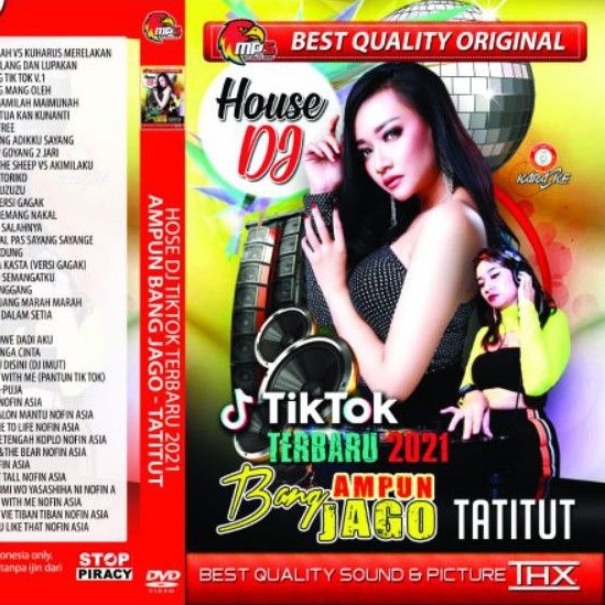 KASET MUSIK VIDEO 75 LAGU DJ TOK TIK HOUSE TERBARU 2021 DANGDUT KOPLO TERBARU AMPUN BANG JAGO
