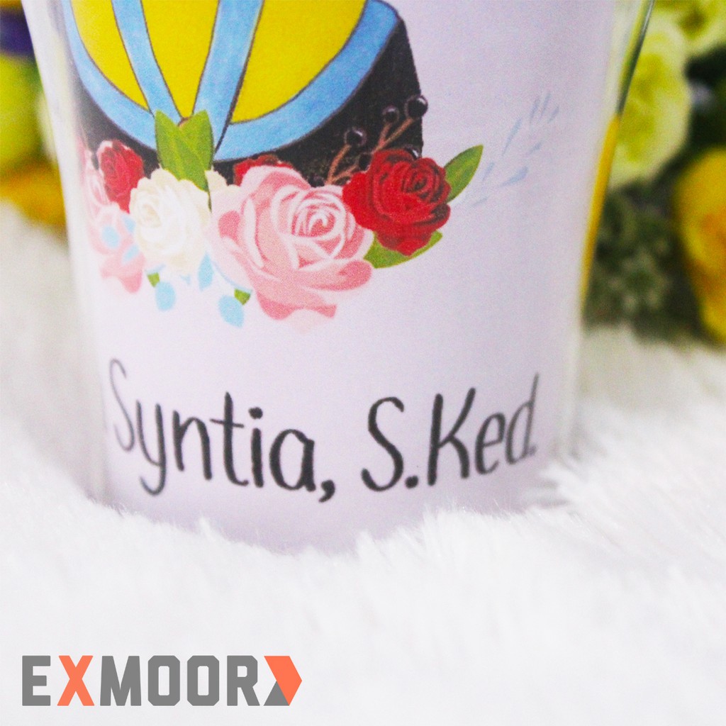 Kado Wisuda Tumbler Wisudawati Model Sanggul