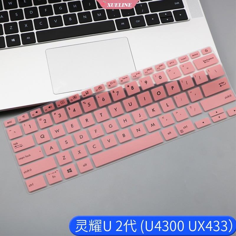 ASUS Skin Cover Pelindung Keyboard Laptop 14 UX433 UX433F Ux433Fn UX433FLC UX433FAC Ux433Fa 14 &quot;