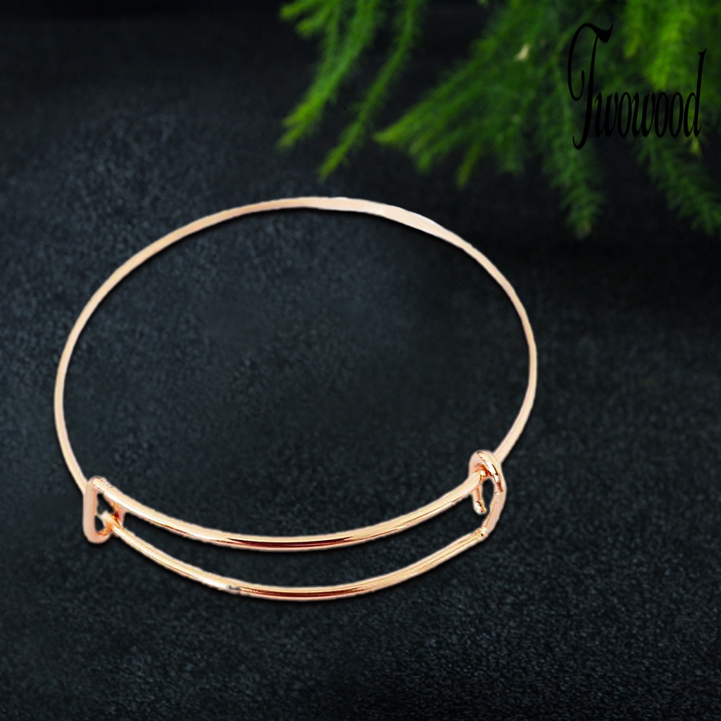 Gelang Bangle Simple Adjustable Untuk Wanita