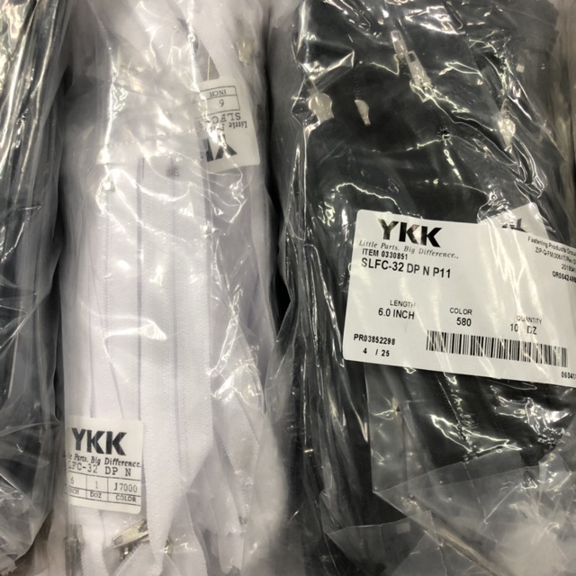 Resleting YKK SFC-32 EKO 6” (15 cm)- 10 Lusin