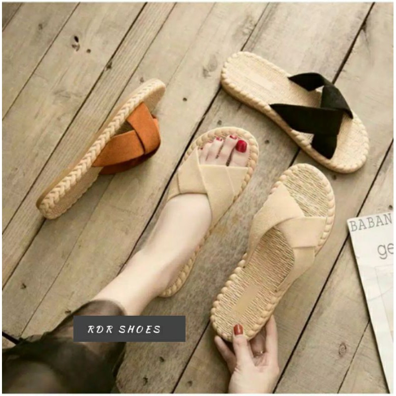 RDR sandal suede etnik