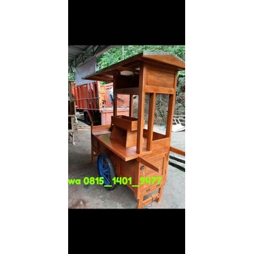 gerobak ketoprak, rombong ketoprak, gerobak pecel lele