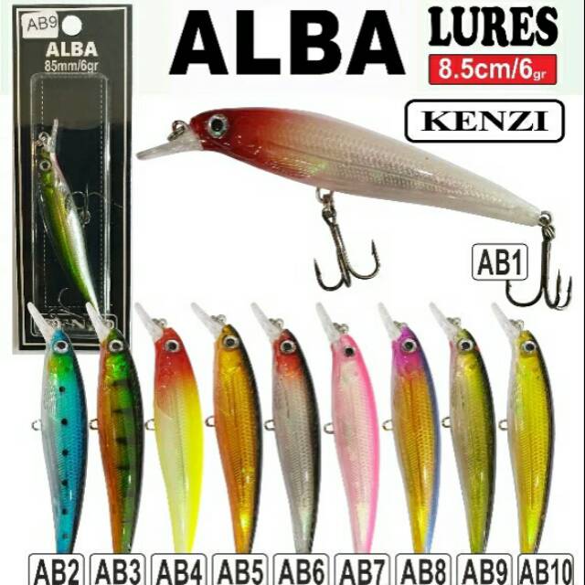 Lure Kenzi Alba Minnow 85mm