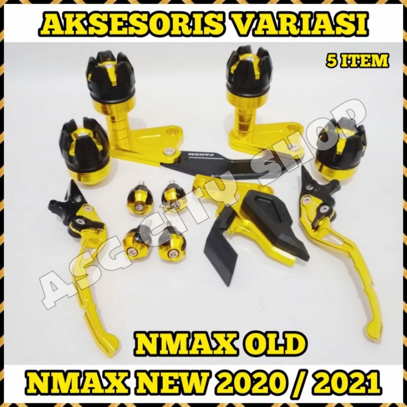 Paket Akesoris Variasi 5 item Yamaha Nmax/New Nmax 2020
