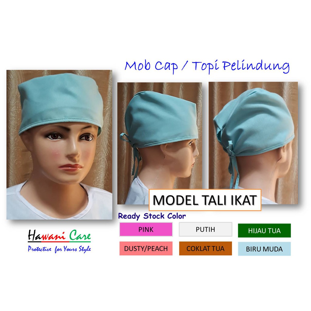 TOPI MEDIS / MOB CAP TOPI PELINDUNG