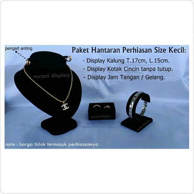 Paket Perhiasan Hantaran Seserahan Mahar lamaran tunangan pernikahan size Kecil