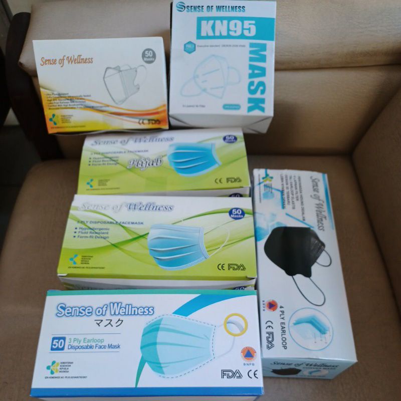 masker onemed.wellness.orlee.alkindo.facemask earloop. hijab.duckbill.convex.kn 95 .original per box