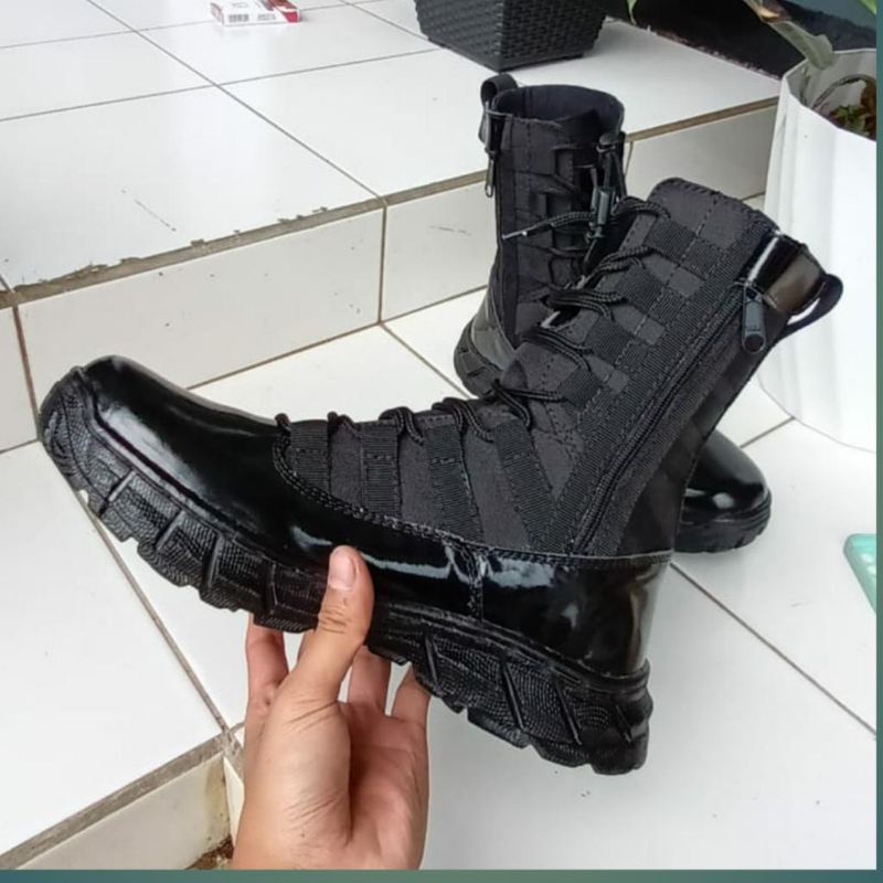 SEPATU PDL NINJA NIKE KULIT KILAP