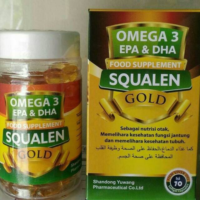 Squalen GOLD Omega 3 Plus EPA & DHA