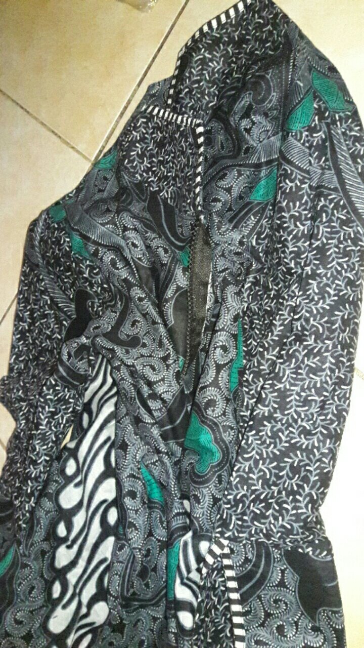 Maura Couple - Sania Ruffle Batik Couple Ori Ndoro Jowi Garansi Termurah Shopee - Batik Modern Solo