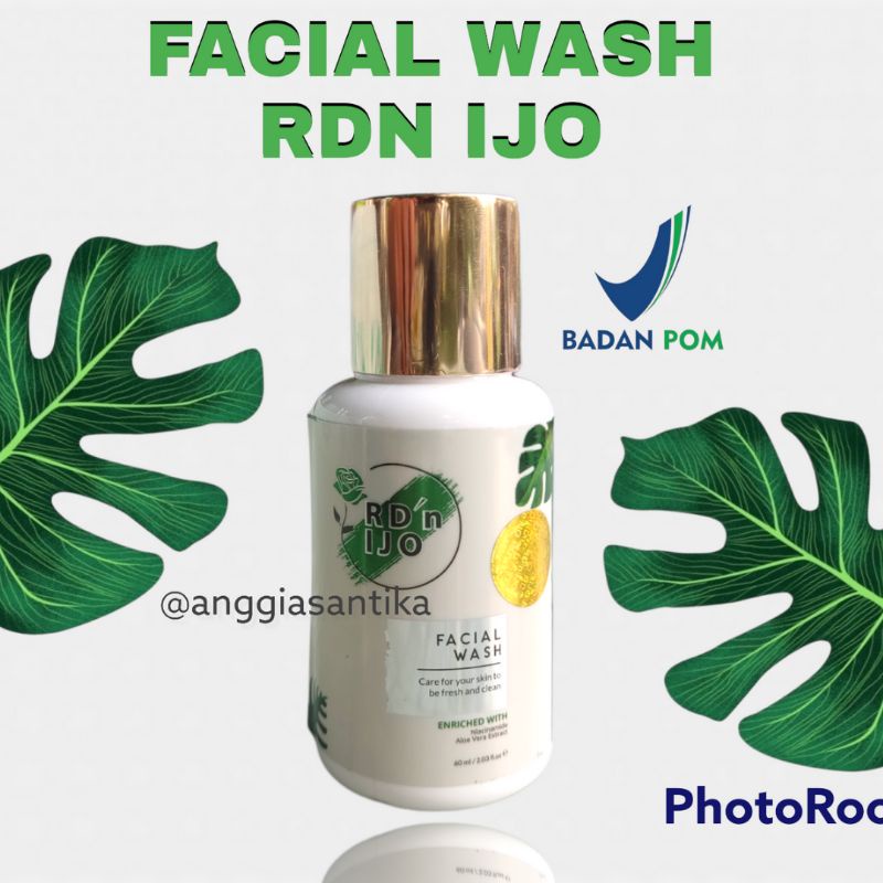 FACIAL WASH SABUN WAJAH & TONER RDN IJO