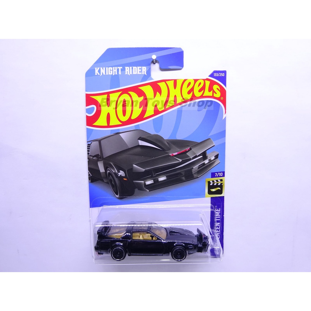 Hot Wheels Knight Rider K.I.T.T. Super Pursuit Mode Hitam