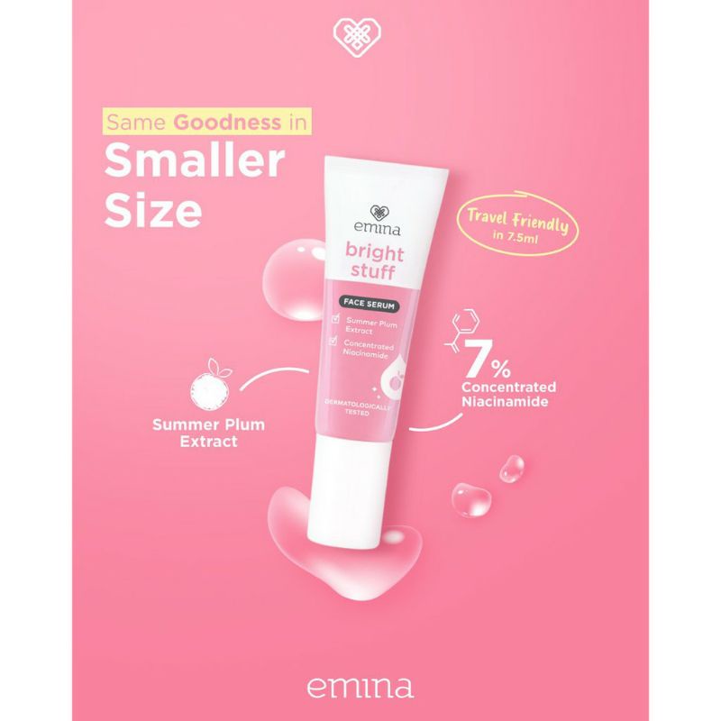 Emina Bright Stuff Face Serum 7.5ml