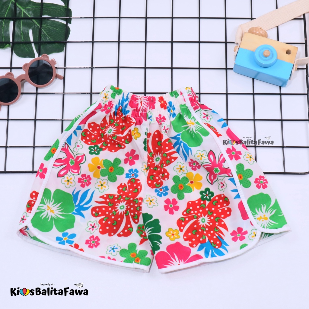 Summer Pants Kids uk 1-3 tahun / Celana Pendek Anak Laki Perempuan Harian Bawahan Hawaii Pants