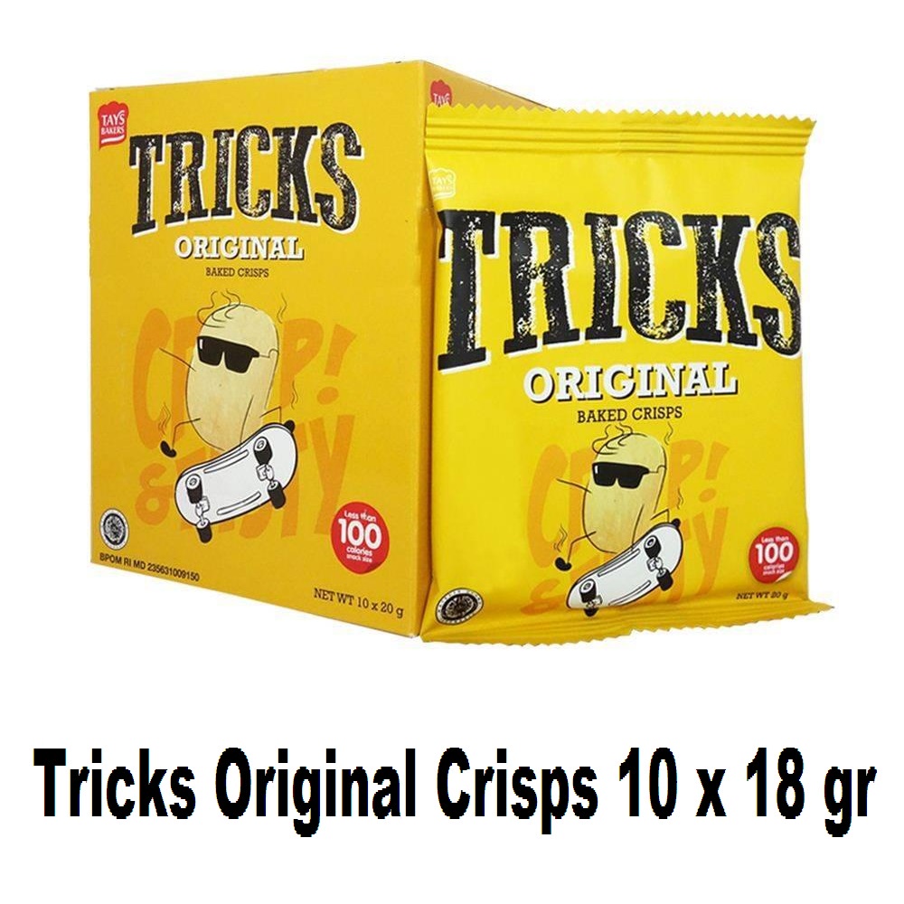 

TRICKS KERIPIK ORIGINAL PACK ISI 10 SACHET