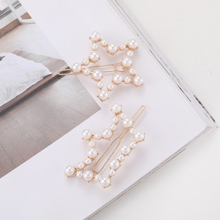 Pearl Korea Hairclip Side Clip Top Clip Jepit Rambut  