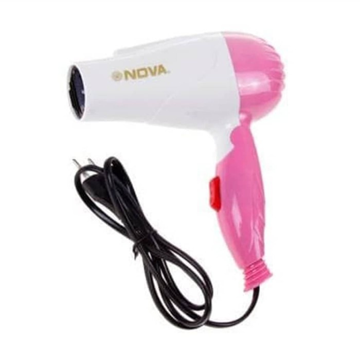 SM- Hairdryer Foldable NEW NOVA N-1290 500W &amp; Hairdryer Lipat &amp; Pengering