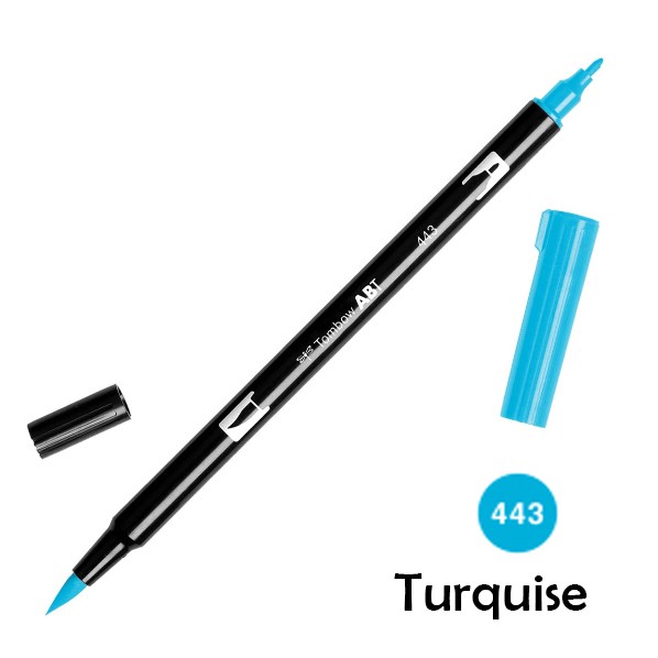 

ABT Tombow Dual Brush Pen - 443 Turquise