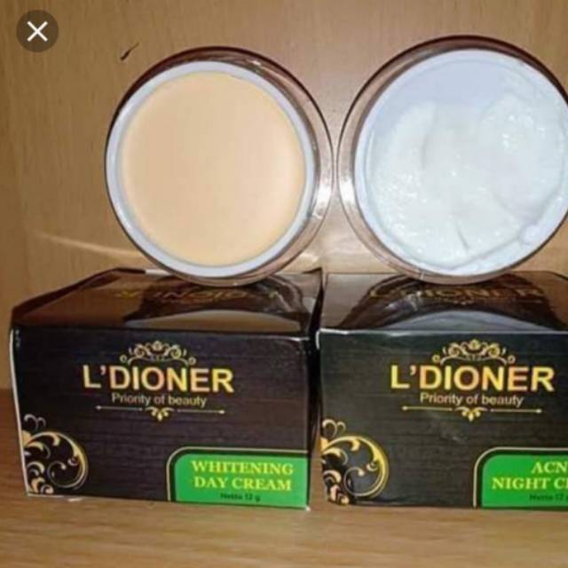 Day Cream dan Acne Night Cream L Dioner