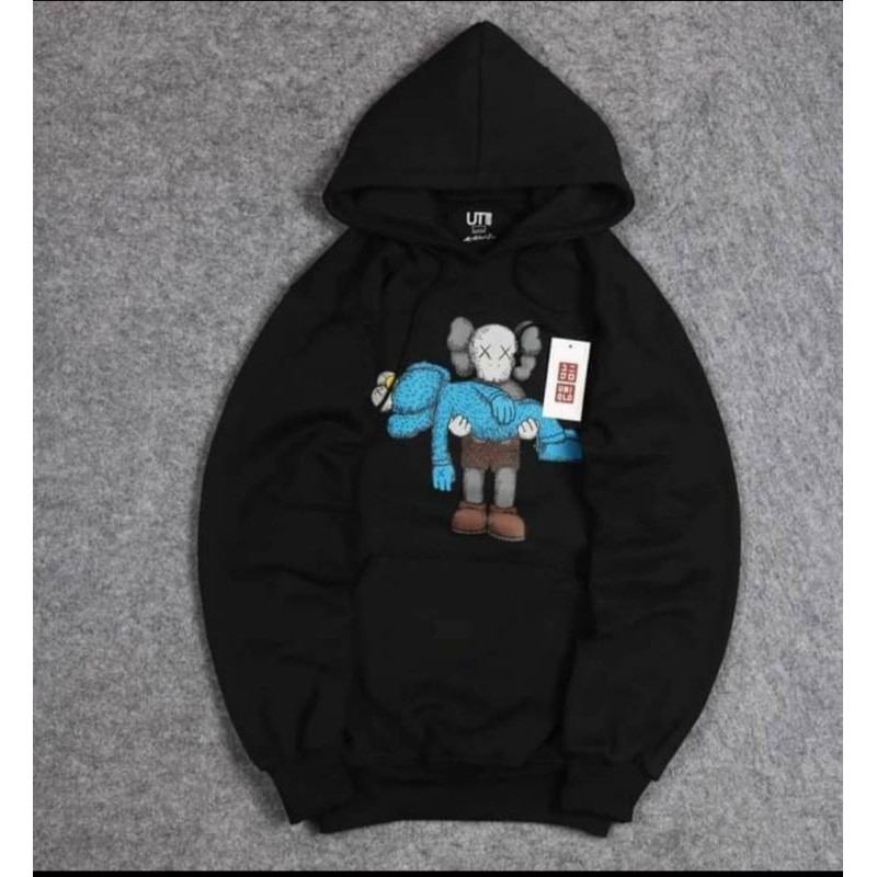 SWEATER HOODIE UNIQLO X KAWS PREMIUM