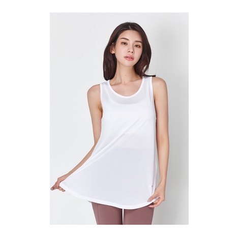 [Minne] Tank Top Olahraga Wanita STL Fresh Crape Lyning Long Urban