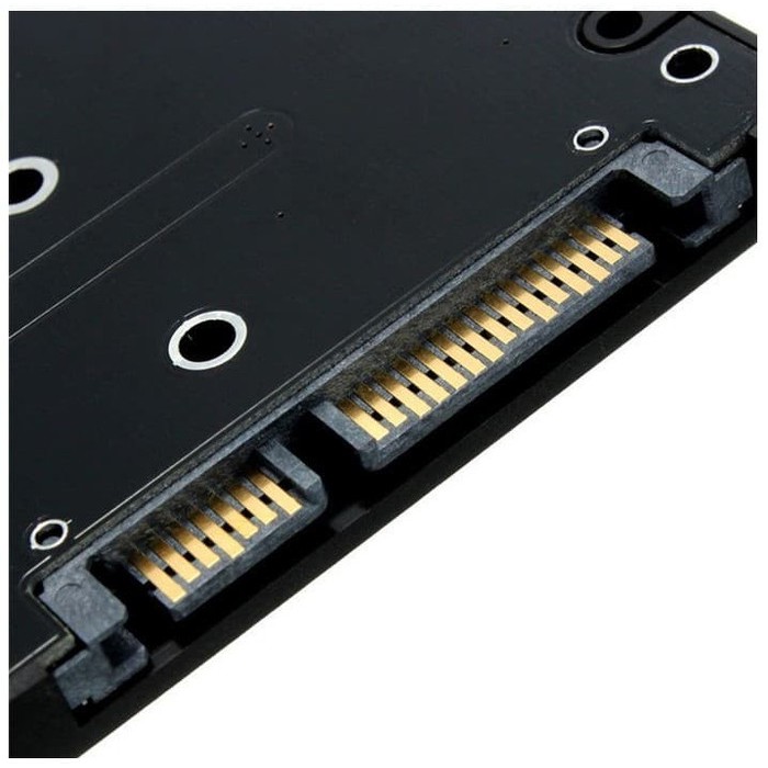 Casing SSD M.2 NGFF SATA 3.0 6gbps 2.5 inch ENCLOSURE ADAPTER M2 Black