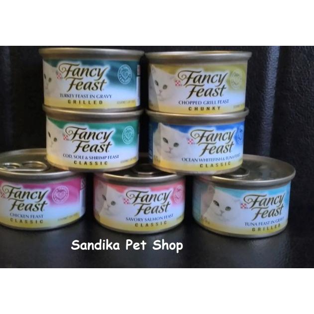 ۝ Makanan Kucing / Cat Food FANCY FEAST TURKEY FEAST GRILLED 85 Gram ☝