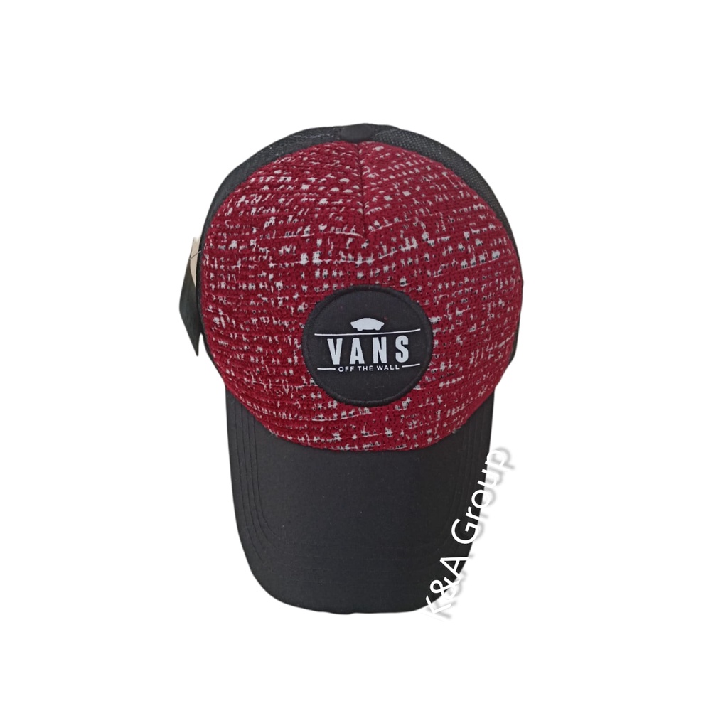 NEW PROMO TOPI trucker jaring VANS pria dan wanita model baru / topi pria distro original keren/ topi cowok kekinian model jaring bisa (COD)