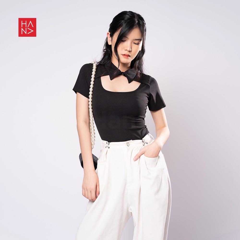 Hanafashion JKT - Bona T-shirt Wanita / Kaos Wanita Gaya Korea - TS421