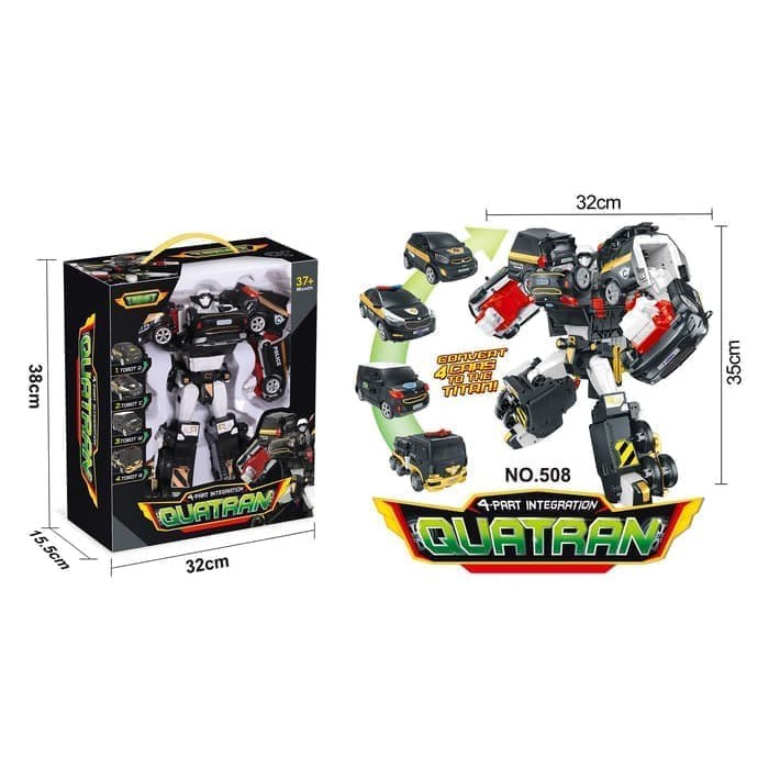 TOBOT QUATRAN JUMBO BESAR / QUADRAN JUMBO BESAR / KUATRAN / KUADRAN