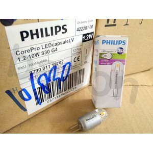 PHILIPS CorePro LEDcapsuleLV 1.2-10W 830 G4 12volt - LED Kapsul