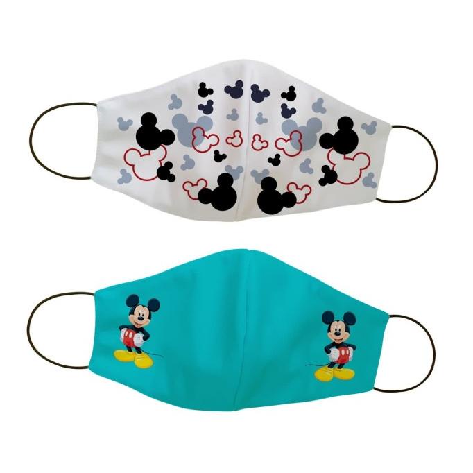 Masker duckbill kain filter lucu anak dan dewasa - Mickey 02 -littlelikz Diminati Banget