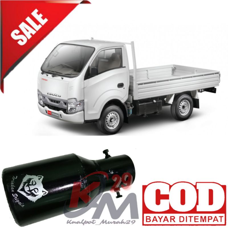 KNALPOT SERIGALA ISUZU TRAGA L300 SOLAR COLT UMPLUNG COLT RAGASA TRAGA BOX L300 BOX ELF TRAVEL DLL S