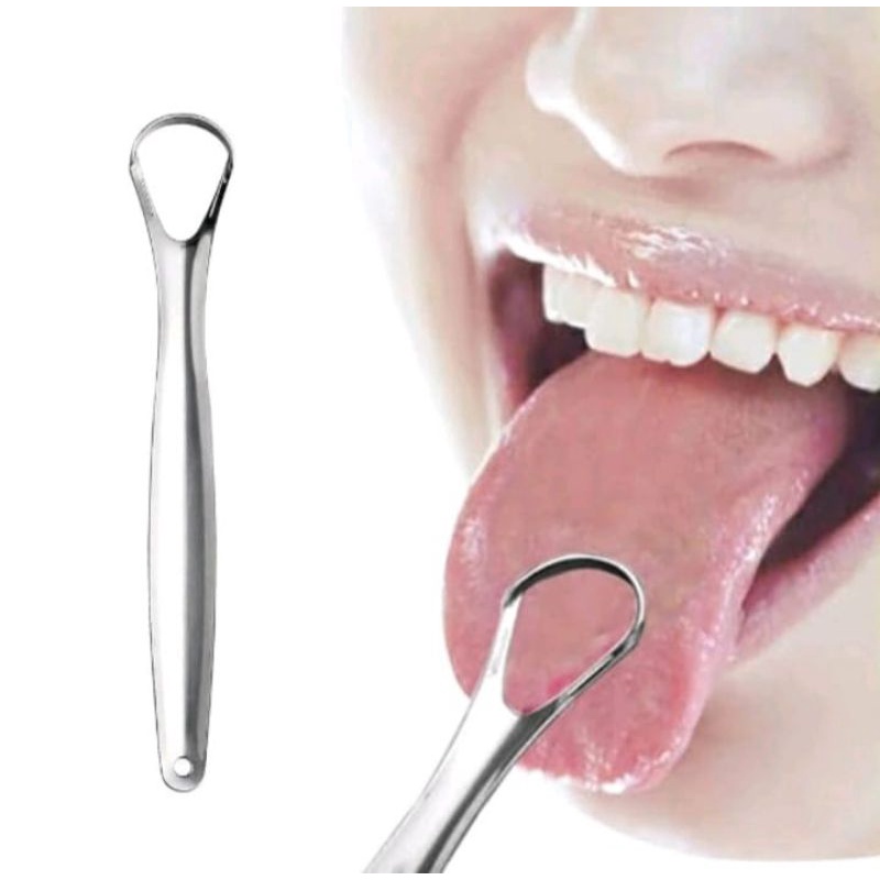 Alat Pembersih Lidah Stainless Steel