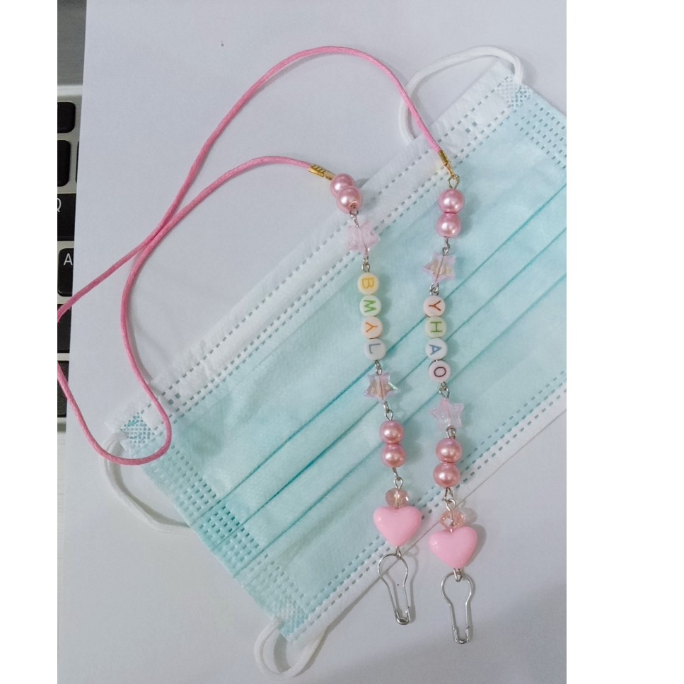 Kalung Masker Korea Strap Kalung Masker  Custom Tali Kacamata  LANYARD Kalung masker mutiara custom