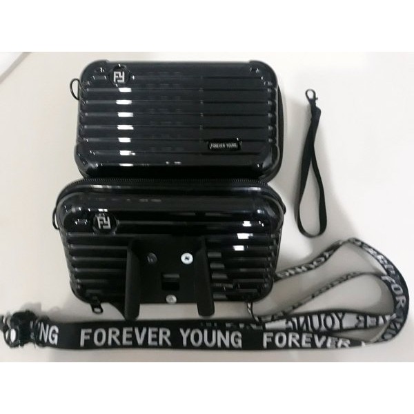 Berkah Amanah  Brompton Front Bag & Adaptor Mount Adapter Front Block for Nine Street.. Raw