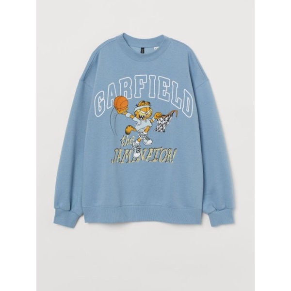 7.7 Crewneck hnm Garfield crewneck Garfield h and m